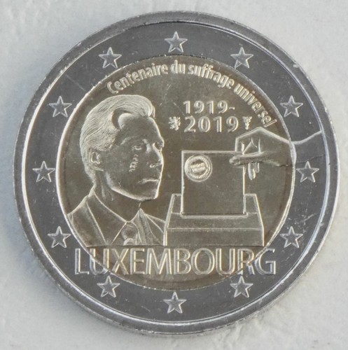 Euro gedenkmünze luxemburg - euro,