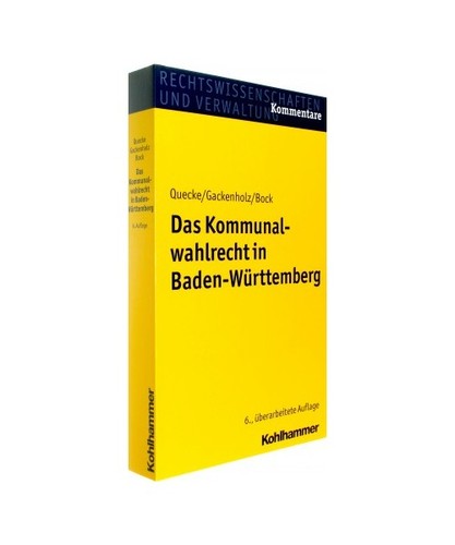 Das kommunalwahlrecht - das, in