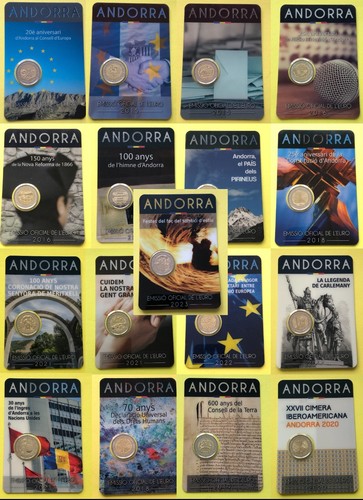 Andorra euro münzen - 2,