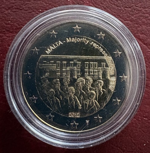 Euro münze malta 2012 - 2,