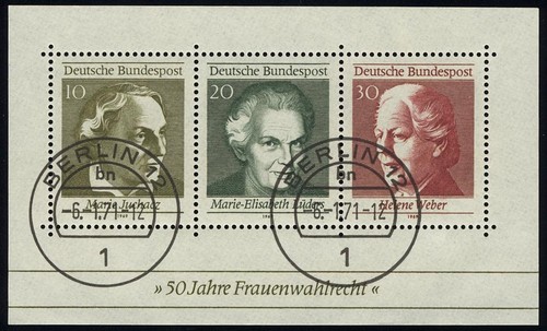Block frauenwahlrecht 1969 - block,