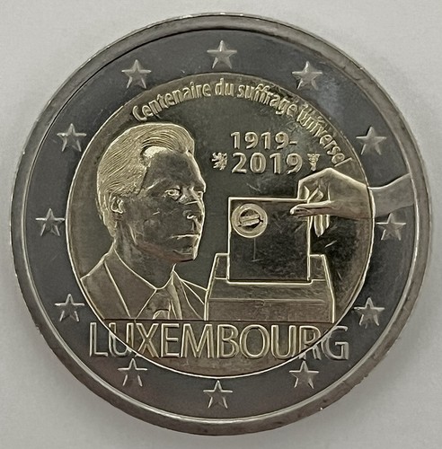 Euro gedenkmünze luxemburg - 2,
