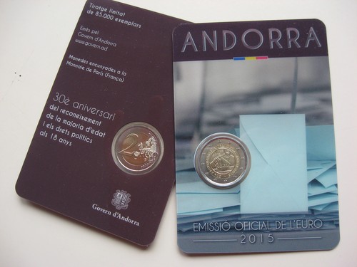 Andorra 2015 euro - st, bu