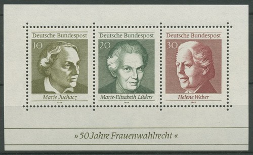 Bund 1969 frauenwahlrecht - 1969,