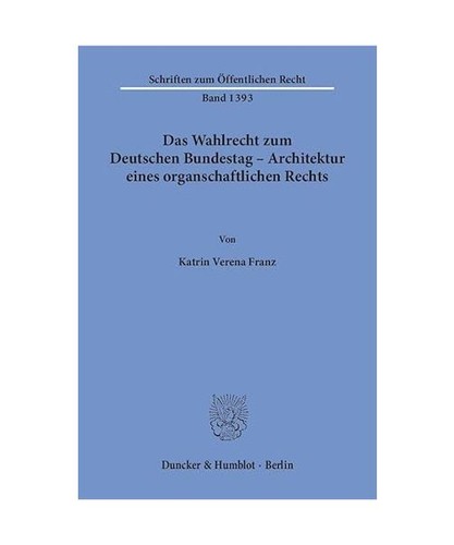 Das wahlrecht zum deutschen - das,