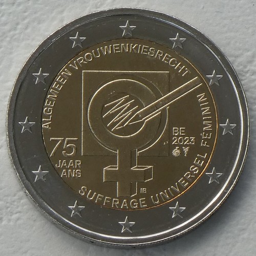 Euro gedenkmünze belgien - 2,