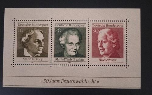 Briefmarke block jahre - briefmarke,