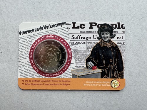 Euro belgien 2023 - -, coincard