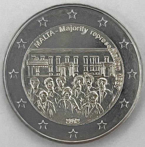 Euro gedenkmünze malta - gedenkmünze,