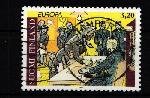 Finnland 1333 gestempelt - , 90