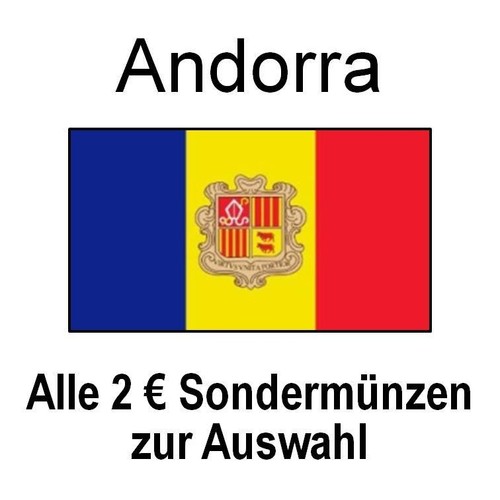 Andorra euro kursmünzen - 2,