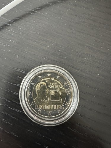 Euro gedenkmünze luxemburg - euro,
