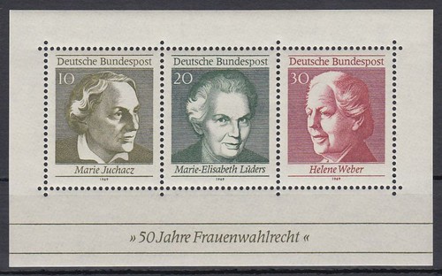 Germany bund brd 1969 - 1969, bl.5