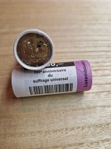 Euro gedenkmünze rolle - 2,