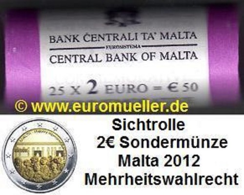 Malta rolle euro - rolle,