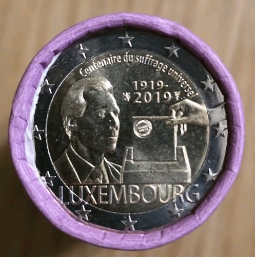 Euro rolle luxemburg - 25, 2