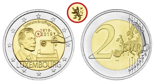 Luxemburg euro 100 - euro,