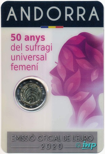Andorra 2020 euro - andorra, 2