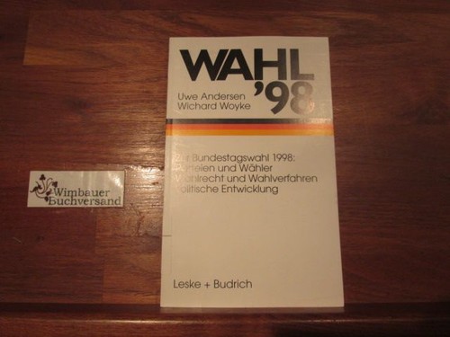 Wahl bundestagswahl 98 - 98,