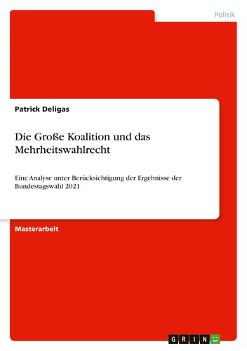 Die große koalition und - die,