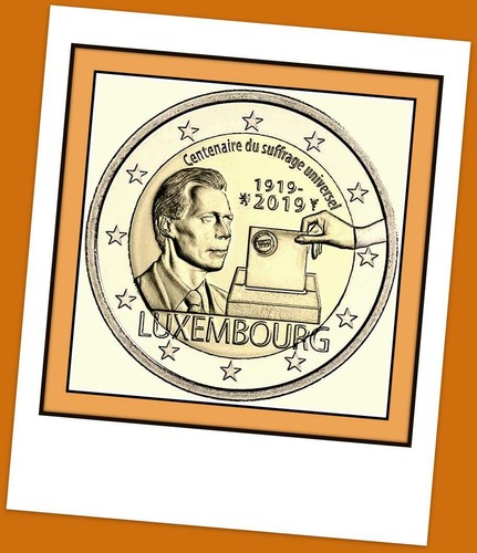 Euro gedenkmünze luxemburg - 2,