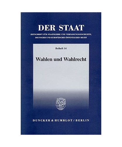 Wahlen und wahlrecht tagung - wahlen, wahlrecht: