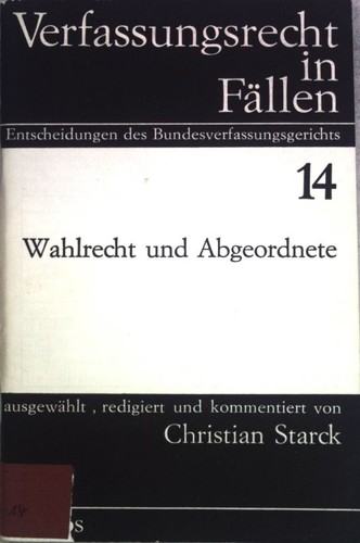 Wahlrecht und abgeordnete - und,